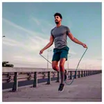 Image shows Gymnastics jumping rope, 300 cm, set of 10, includes storage bag