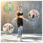 Skipping rope made of hemp, 280 cm