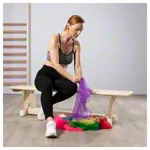 Juggling veils 140x140 cm, set of 4
