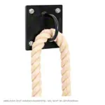 Wall mount for fitness cable