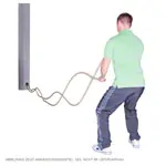Wall mount for fitness cable