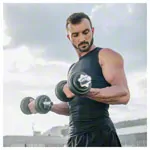 Dumbbell-set, 20 kg, 7-pcs.