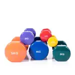 Hand-held dumbbell, 0.5 kg, yellow, one piece