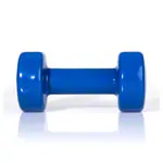 Dumbbell, 4 kg, blue, one piece