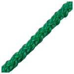 Image shows Ball net for 2 gymnastic balls, green