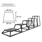 Image shows Sport-Tec jumping coach Plyo Box 45 cm