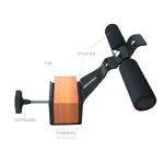 Sit-Up Bar Abdominal trainer for door attachment
