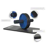 Sport-Tec Ab Wheel ab trainer incl. knee mat