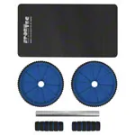 Sport-Tec Ab Wheel ab trainer incl. knee mat