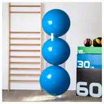 Support rack for exercise balls,  40 cm, 3-piece