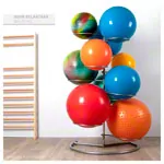 Gymnastics ball rack for 10 balls