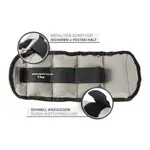 Weight bands, 1 kg, pair