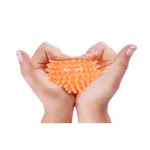 Spiky Massage Ball,  6 cm, neon-orange, soft