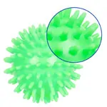 Spiky Massage Ball,  7 cm, neon-green, soft