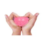Spiky Massage Ball,  9 cm, neon- pink, soft