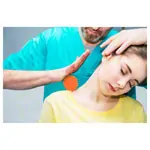 Spiky Massage Ball,  6 cm, orange, medium
