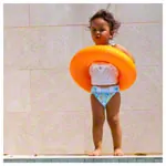 Freds Swim Trainer Classic buoyancy aid, orange 15-30 kg (2-6 years)