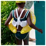 Freds Swim Trainer Classic buoyancy aid, yellow 20-36 kg (4-8 years)