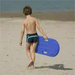 Swimming board with handle large 60x33x5 cm