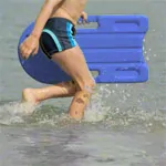 Swimming board with handle large 60x33x5 cm