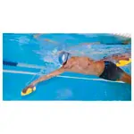 Image shows BECO Power Paddles swimming trainer, size S, pair, yellow