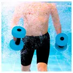 BECO Aqua Dumbbell L, pair