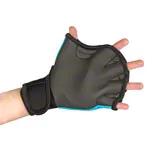 BECO neoprene gloves with finger hole, size S, pair, turquoise