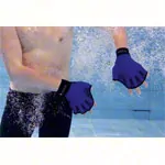 BECO neoprene gloves with finger hole, size M, one pair, red