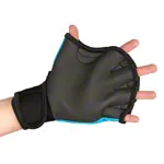 BECO neoprene gloves with finger hole, size M, one pair, red