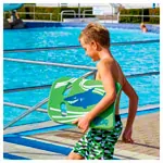 BECO-SEALIFE kickboard swimming board SHARKY, 47x31x3,6 cm, green