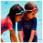 BECO-SEALIFE swimming belt 5-block, 19-30 kg + BECO children swimming goggles