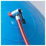 Foot pump incl. manometer, 2 cylinder