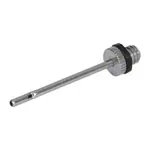 Ball pump chrome,  28 mm x 38 cm incl. 10 needle valves