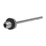 Ball pump chrome,  28 mm x 38 cm incl. 10 needle valves