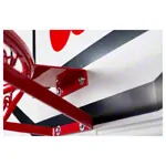 Wilson basketball hoop with backboard 90x60x1,5 cm,  45 cm, incl. net