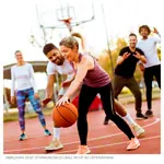 Image shows Basketball net made of PE, 6 mm