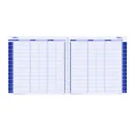 Image shows Personal organiser, 2 columns, 15-min interval, Monday - Saturday, 30x30 cm
