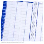 Image shows Personal organiser, 2 columns, 20-min interval, Monday - Saturday, 30x30 cm