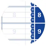 Personal organiser, 6 columns, 20-min interval, Monday - Friday, A3 landscape