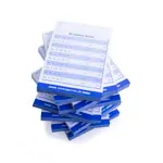Image shows Appointment slip block, 10 blocks of 75 sheets (750 sheets), DIN A7