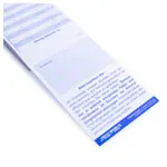 Image shows Appointment slip block, 10 blocks of 75 sheets (750 sheets), DIN A7