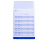 Image shows Appointment slip block, 10 blocks of 75 sheets (750 sheets), DIN A7