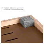 Card index set, 202-pcs., made of wood max. 900 cards (A5) incl. 200 flashcards & register,