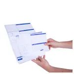 Image shows Large plastic index card tray set for up to 1300 cards (A5), 202-piece set, including 200 index cards and dividers