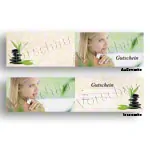 Voucher - Relax - , 25 pieces, DIN long format