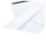 Image shows Voucher stand made of acrylic glass