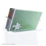 Image shows Voucher stand made of acrylic glass