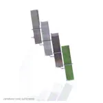 Image shows Voucher stand 4-fold made of acrylic glass