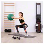 TOGU medicine ball made of Ruton,  34 cm, 4 kg, green