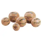 Image shows Medicine ball made of leather, � 19 cm, 1kg